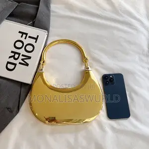 Ladies Metallic Clutch