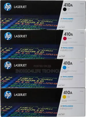 Hp 410a Laserjet Toner Cartridge Black,Magenta,Cyan, Yellow