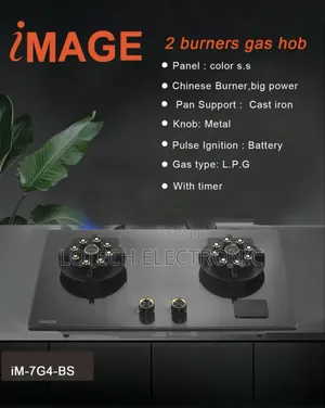  Im-7g4-Bs 7-Burner Gas Cooker – Powerful Stylish!