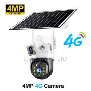 V380 Solar Camera 4g 6mp Dual Screen.