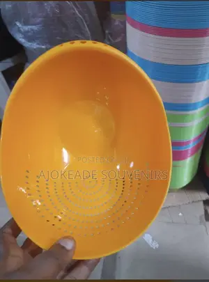 Plastic Sieve and Bowl Available for Souvenirs