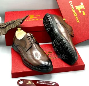 Quality Black and Brown Leather Shoe