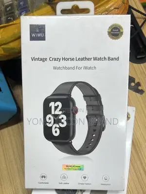 Wiwu Vintage Crazy Horse Leather Watch Band for Iwatch