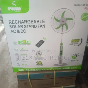 Iwin Rechargeable Fan 18 Inch With 1 Yr Warranty