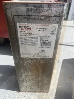 Lincoln Lh70 Jetweld Welding Electrode, 1/8" X 3.2mm X 350mm