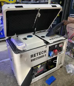 10kva Retech Three Phase Soundproof Generator (100% Copper)