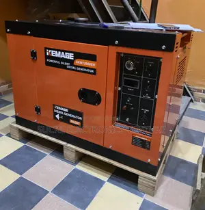 Brand New 10kva Kemage Diesel Soundproof Generator (Copper)