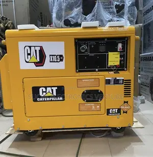 10kva Cat Diesel Soundproof Generator (100% Copper Wire) 👌🏾