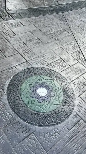 Color Hardner Floor Stamp