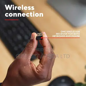 Trust Silent Wireless Computer Keyboard Mouse Combo Pc/Mac