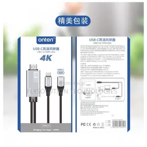 Onten Otn-9572pd Usb-C to Hdmi Cable 