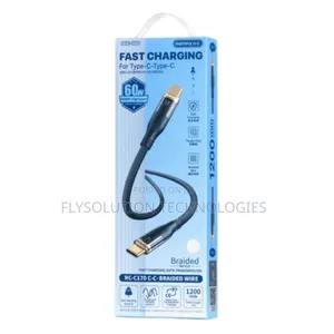 Remax Rc-C170 Usb-C 1.2m Data Cable 60w