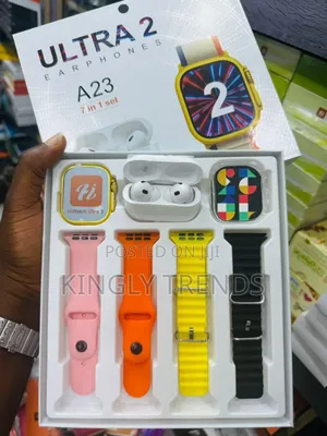 A23 Ultra 2 Smartwatch With Free Airpods