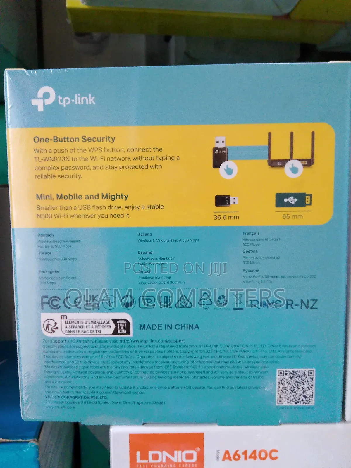 Tp- Link 300 MBPS Mini Wireless USB Adapter