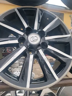 20inches Rim For Lexus Gx470 Black And White