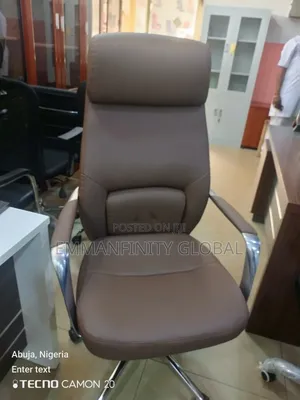 Executive Leather Swivel Chair