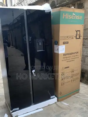 Hisense 529l Sxs–Smart Led, Low Noise, and Freshkeeping Tech