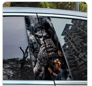 Car Window Piller Stickers
