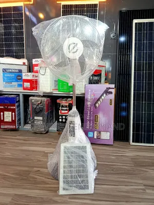 Duravolt 16 Inches Rechargeable Solar Fan