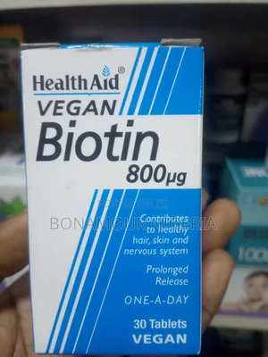 Healthaid Biotin 800ug X30 Veg Tabs