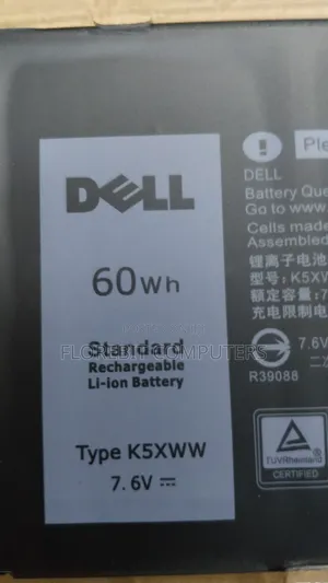 K5xww Dell Laptop Battery
