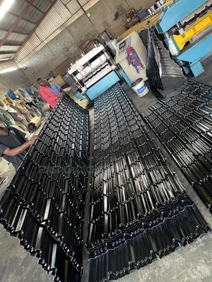 Steptiles And Long Sparn Design Aluminium Roofing Sheets