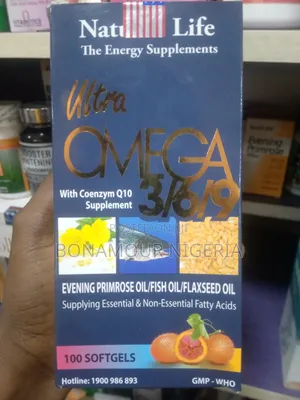 Nature's Life Ultra Omega 3-6-9 X100 Softgels