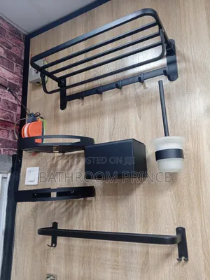 Premium Quality Black Bathroom Accessories