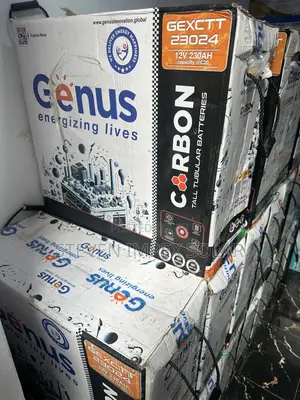 Genus Carbon Tubular Solar Batterie 230ah 12v