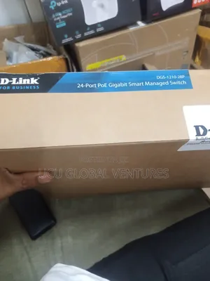 D-Link 24-Port Poe Gigabite Smart Managed Switch