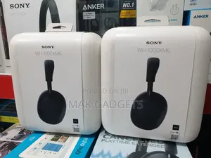 Sony Wh-1000xm6 Noise Canceling Headphones in Black