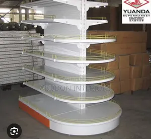 Quality Double Sided Supermarket Shelves