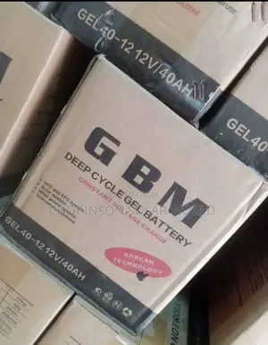 Solar Energy GBM Gel Battery 40ah/12votts