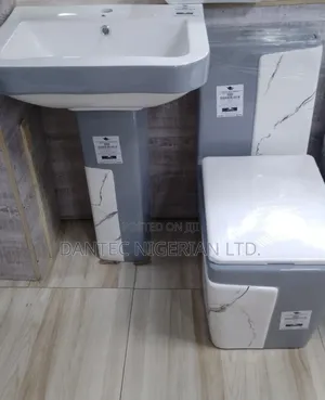 Grey and White Masters Wc