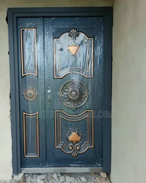 7ft/4ft Superior Rose Oval Crafted Copper Security Door
