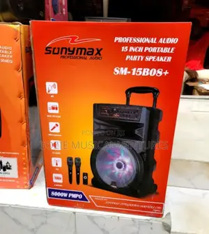 Sonymax Sm- 15 B08+ Protable Party Speaker
