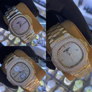 Patek Philippe Quality Luxury Men Chain Strap Wristwatch