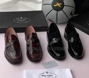 Prada Quality Luxury Men Genuine Leather Cooperate Shoe