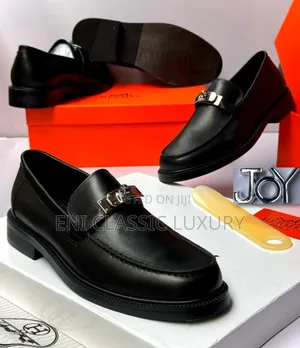 Classic Leather Shoes Hermes 💯 Quality Well Branded Package