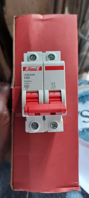 Original Himel 63 Amps 2 Pole Circuit Breaker
