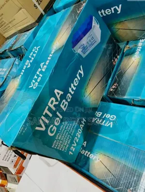 220ah/12v Vitra Gel Battery Much Available Now At Stock