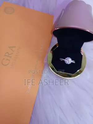 Charming Silver Mossanite Diamond Stone Ring Md009