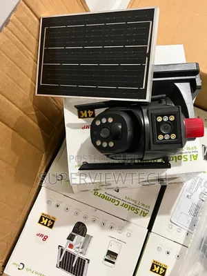 Dual Lens 4g Solar Powered Cctv Camera