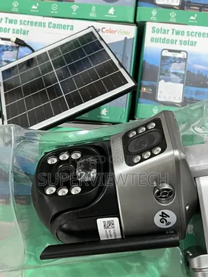 Dual Lens Wireless Solar CCTV Camera
