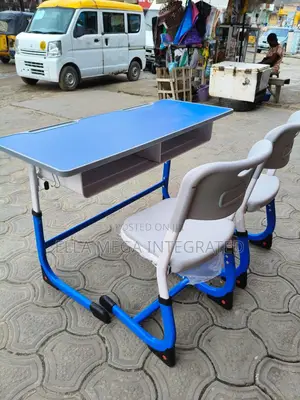 School /Students Double Desk and Chair