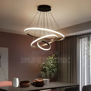 By 3 Rings Led Dropping Chandelier