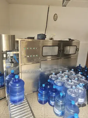 Small Scale Dispenser Water Factory Setup