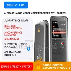 Reou Ai Powered Digital Audio-Voice Recorder