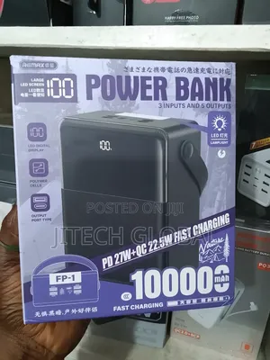 Remax-Fp-1- 100000mah- Piloteer Series 27w+22.5w Pd+Qc Fast