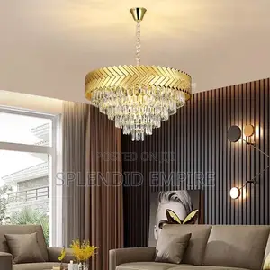 Quality Golden Crystal Chandelier